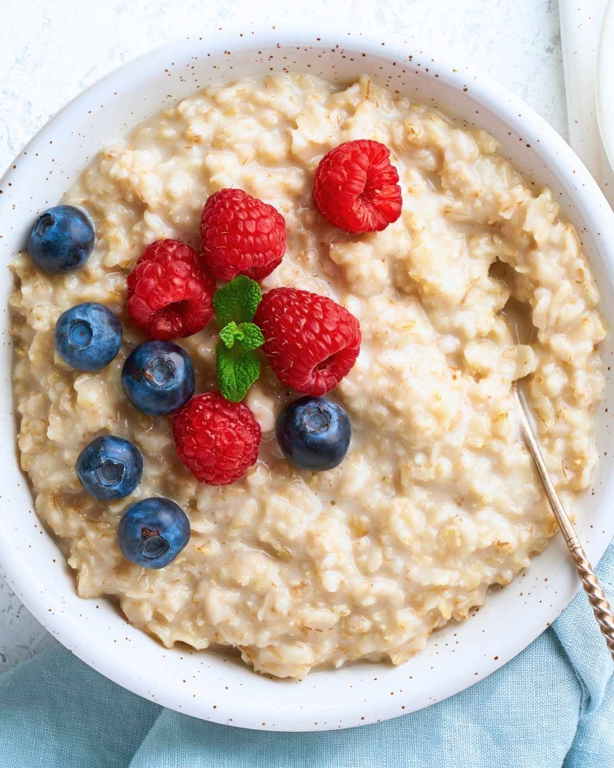 High Protein Cottage Cheese Oatmeal