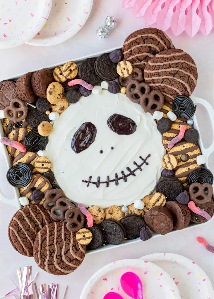 Jack Skellington Halloween Dessert Board