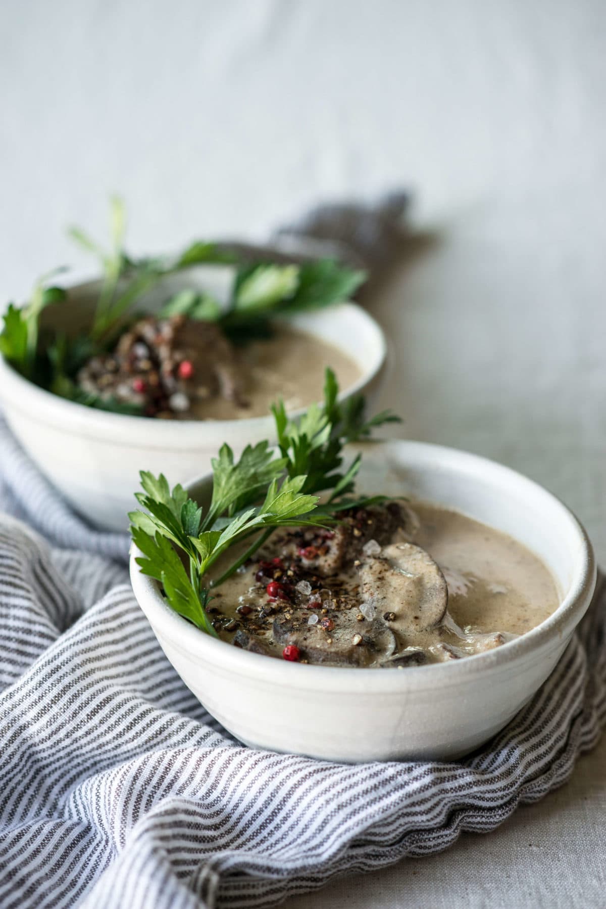 Keto Beef Stroganoff Soup
