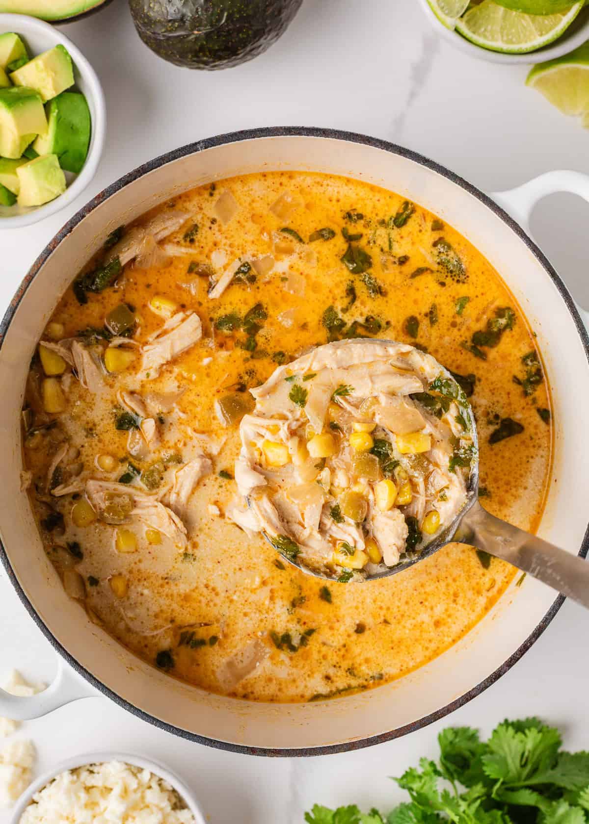 Mexican Street Corn Soup