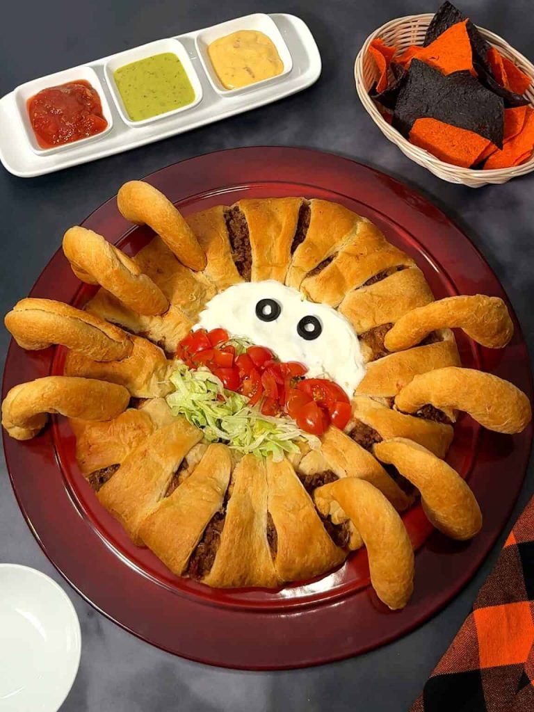 Spooky Spider Taco Ring