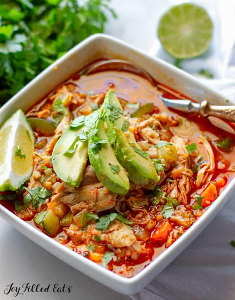 Tex-Mex Chicken and Rice Soup