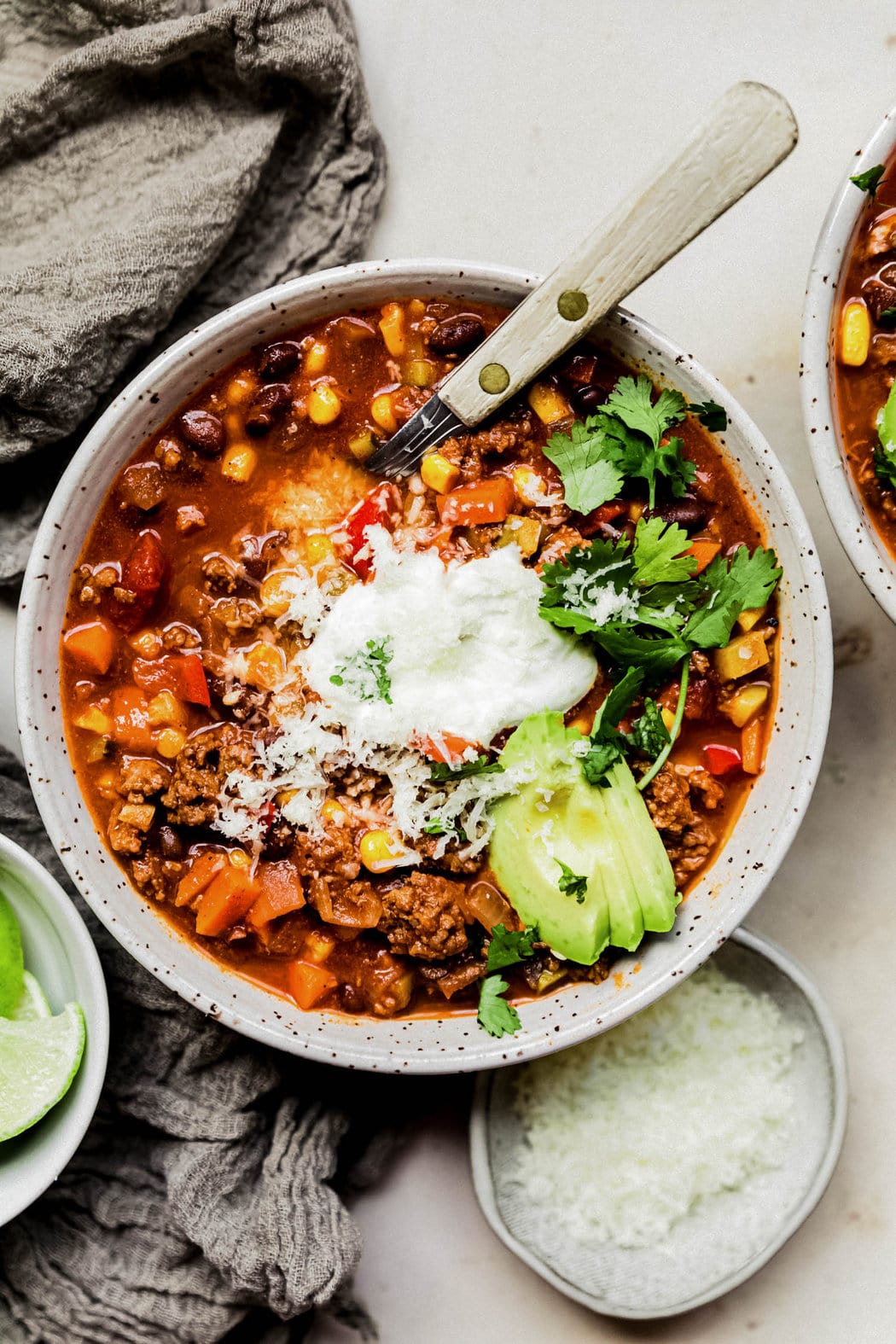 Veggie-Loaded Turkey Chili