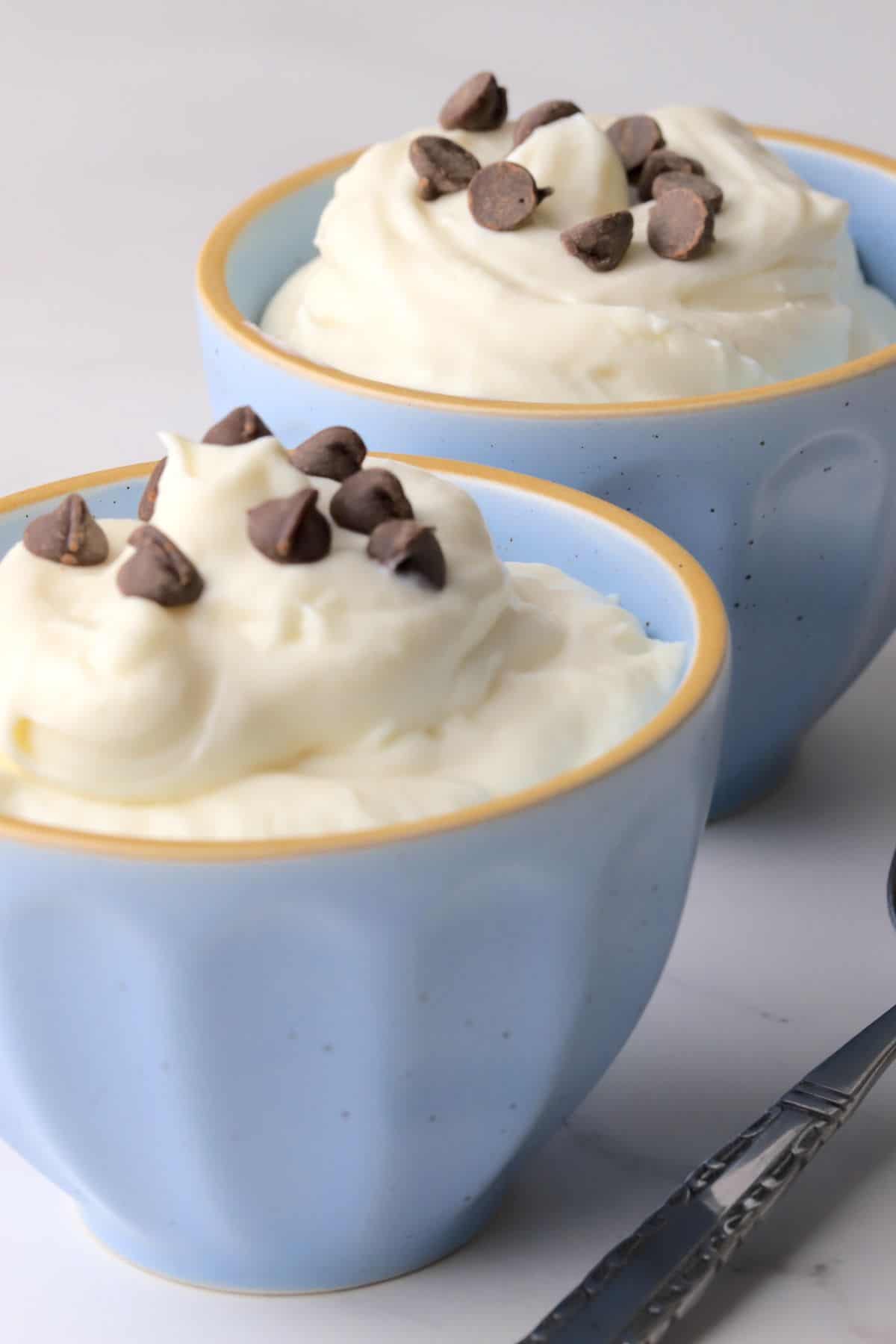 White Chocolate Protein Mousse