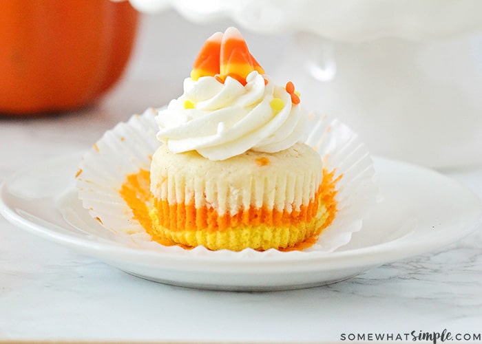 Candy Corn Cupcake Recipe