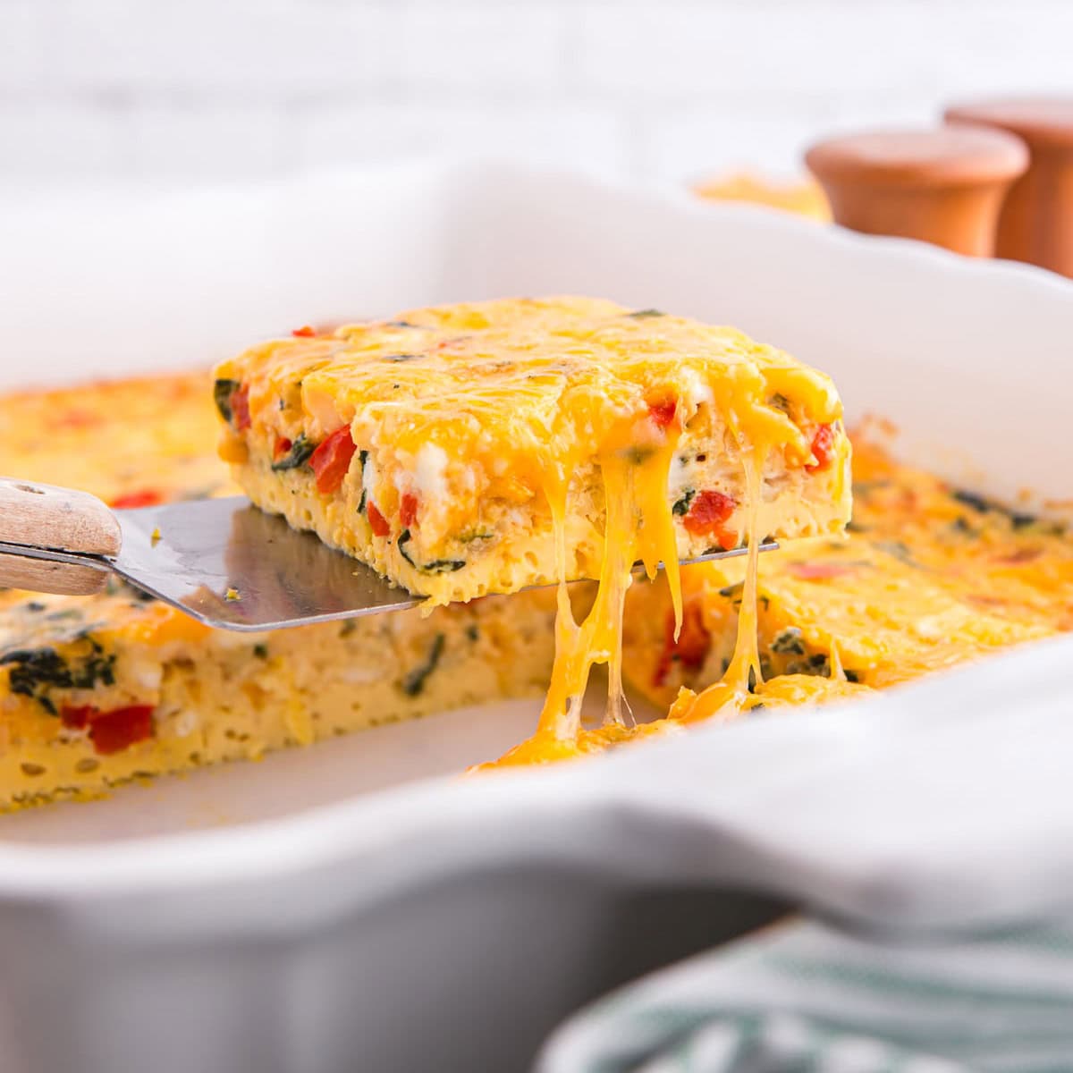 Cottage Cheese Egg Bake