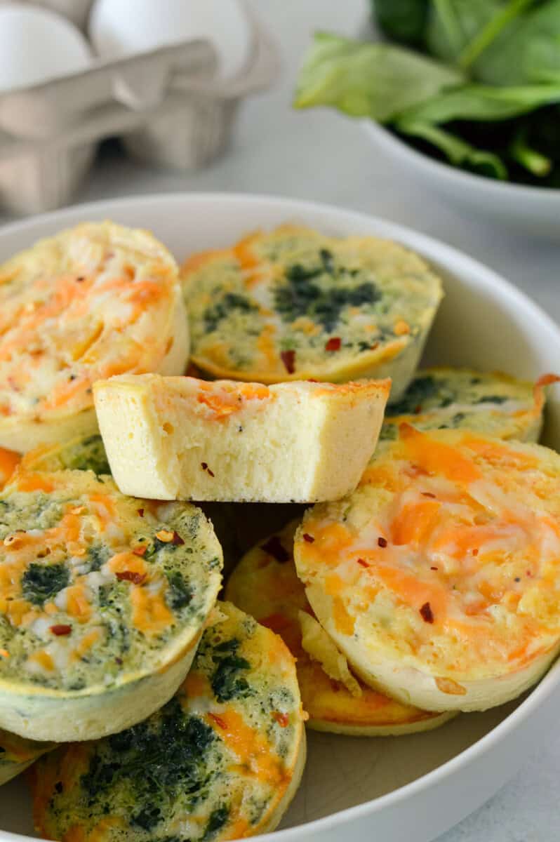 Cottage Cheese Egg Bites by Nourished