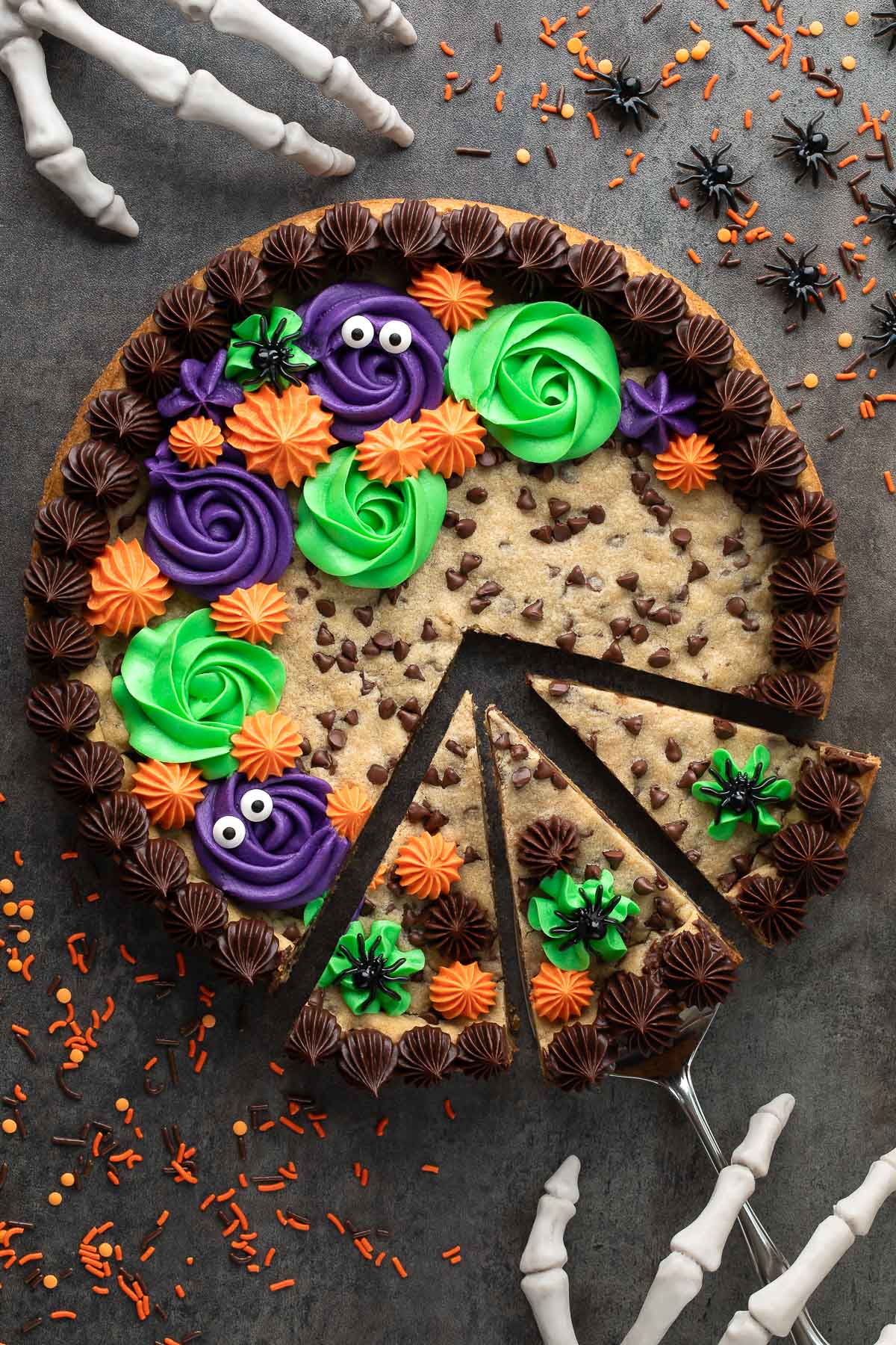 Halloween Cookie Cake