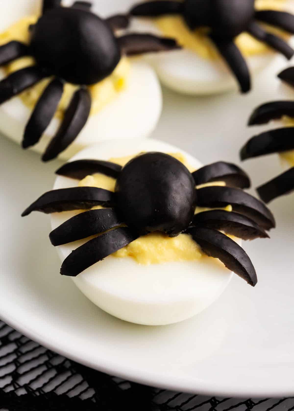 Halloween Deviled Eggs