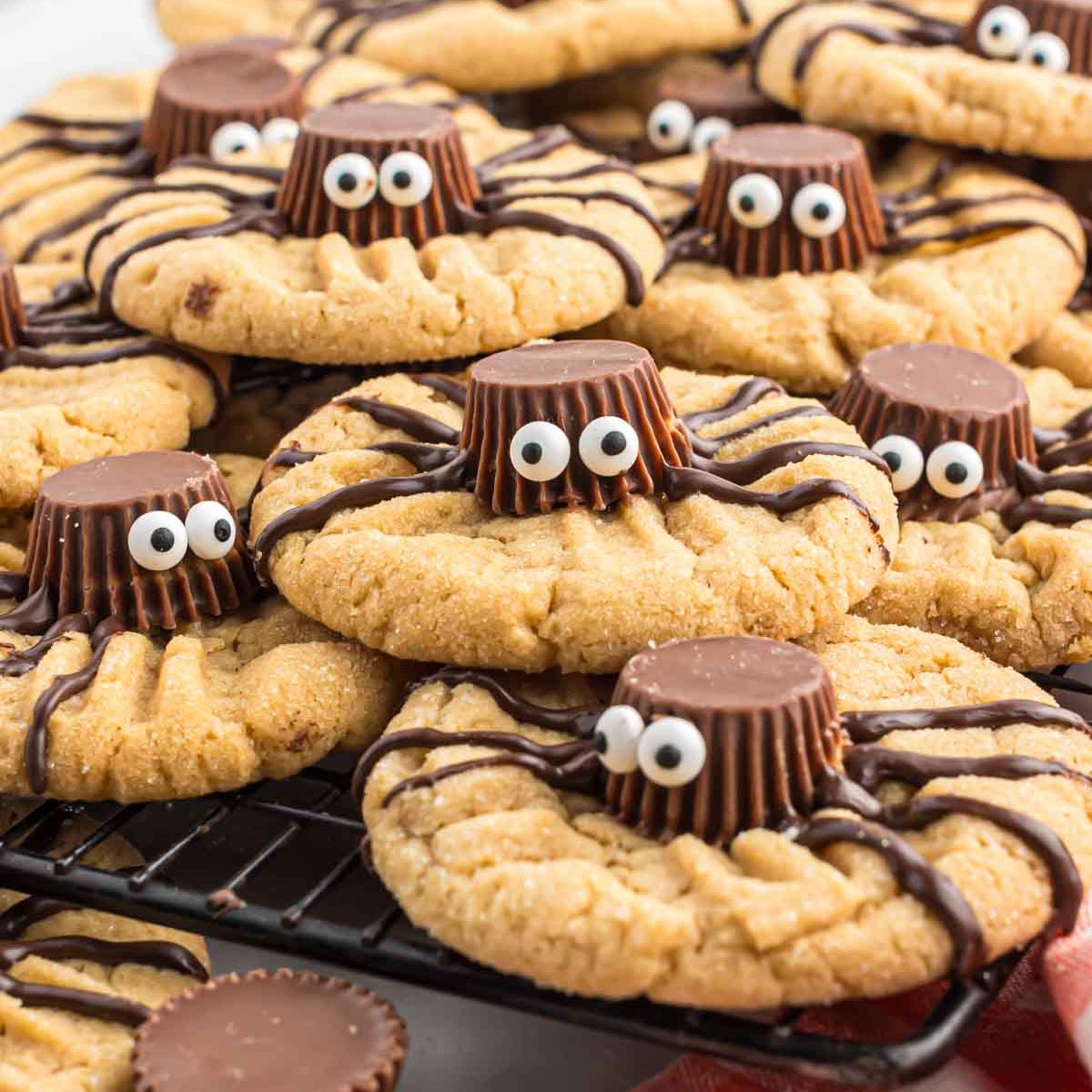 Halloween Spider Cookies