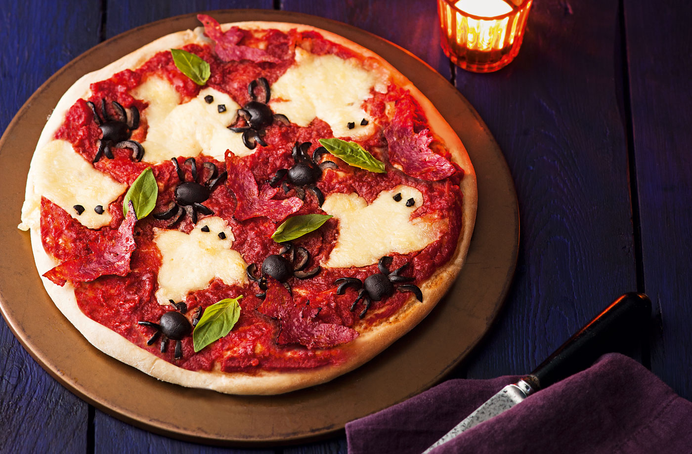 Haunted pizza