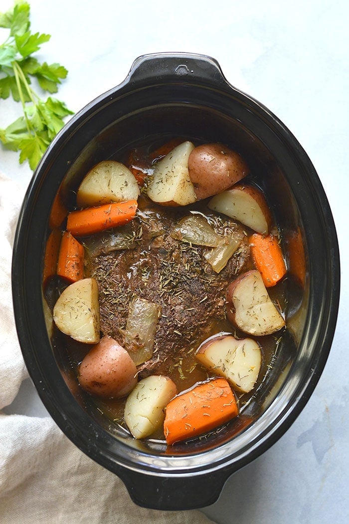 Healthy Crockpot Pot Roast