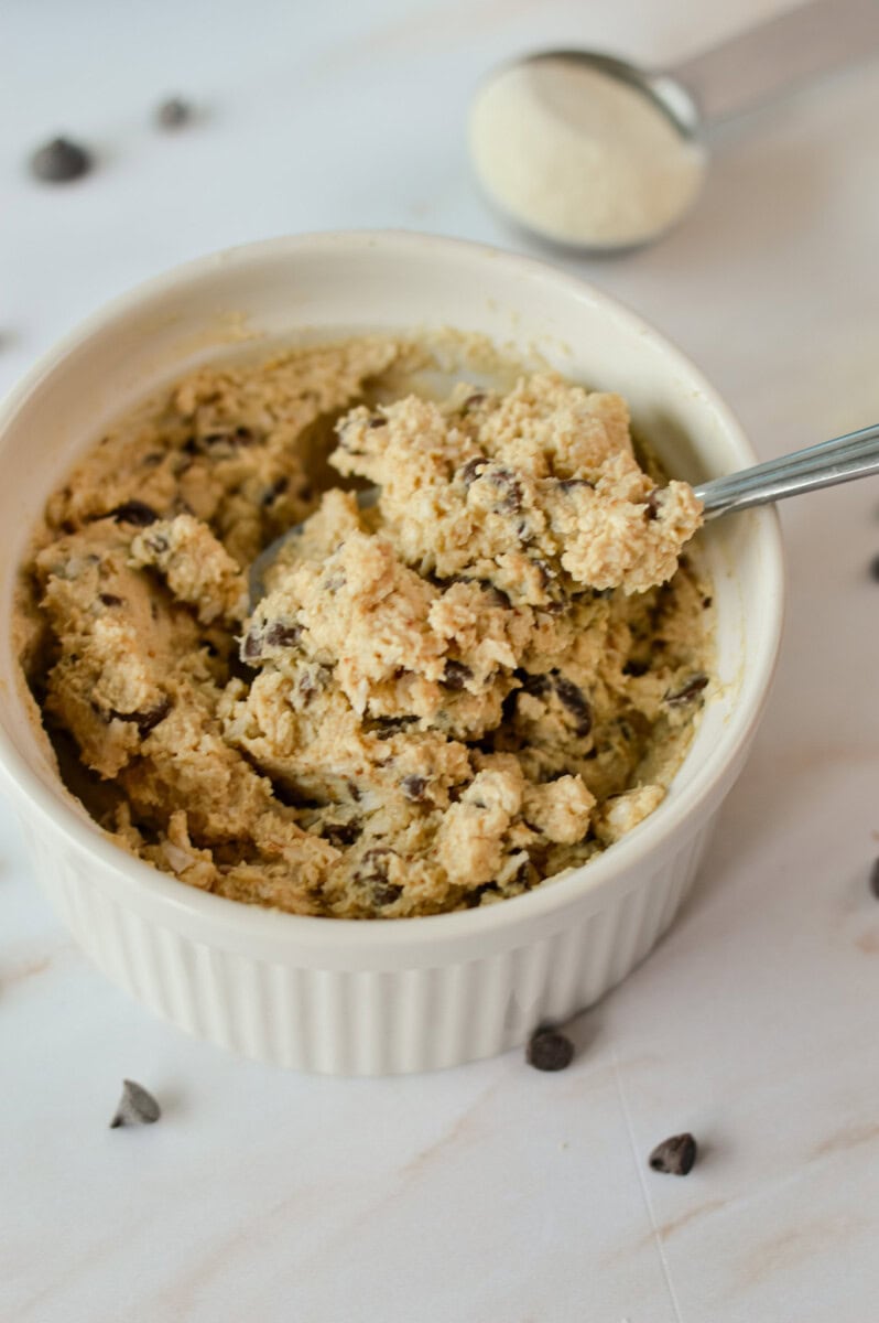 No Bake Protein Cookie Dough by Nourished