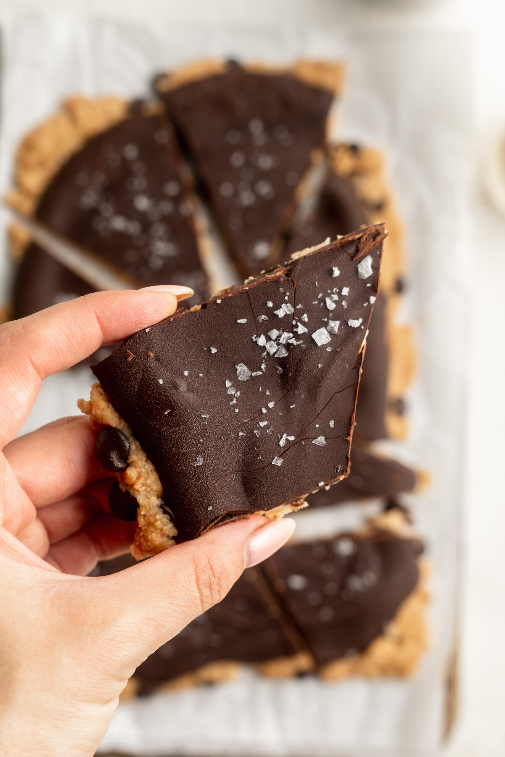 Protein Cookie Dough Bark