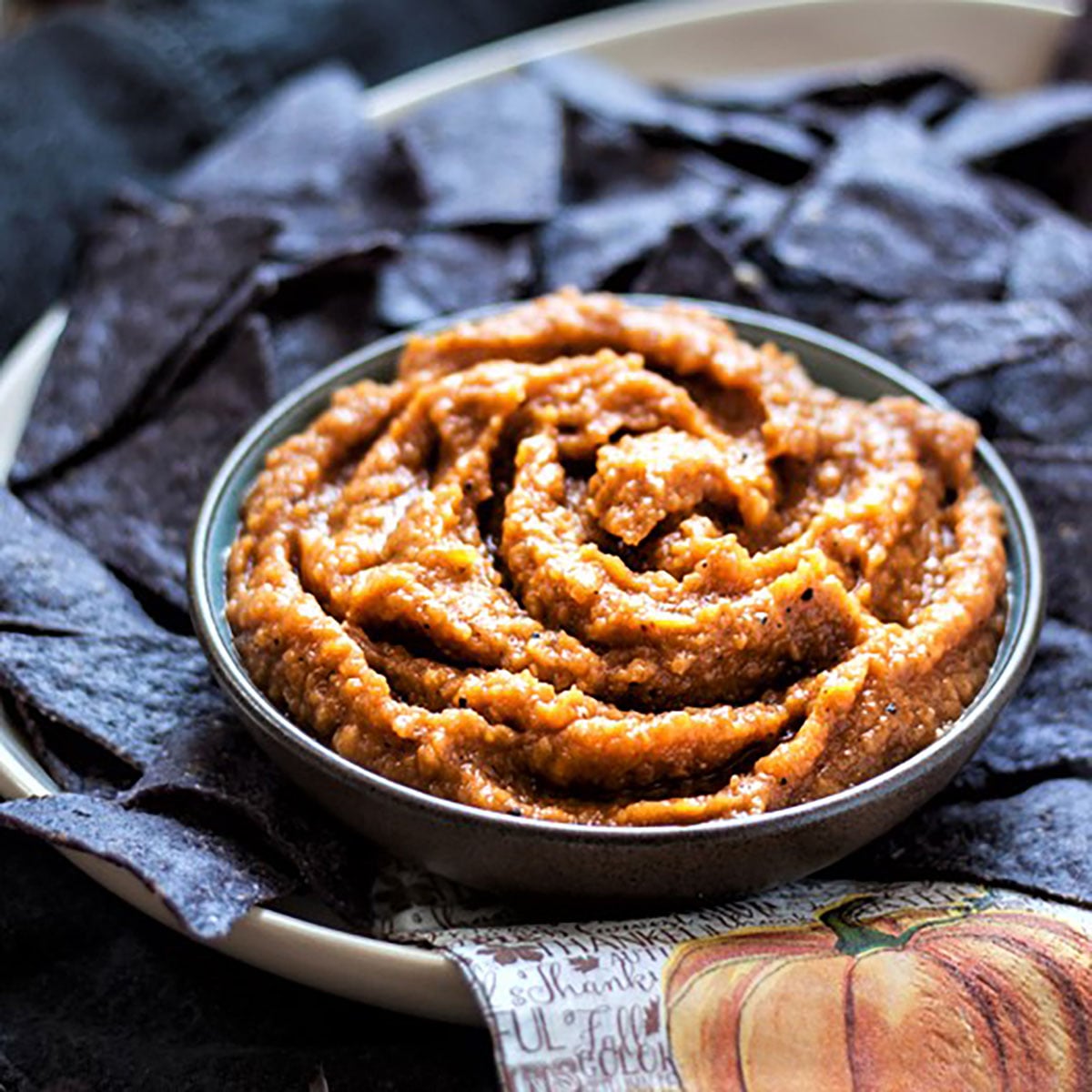 Roasted Pumpkin Dip with Pumpkin Ale