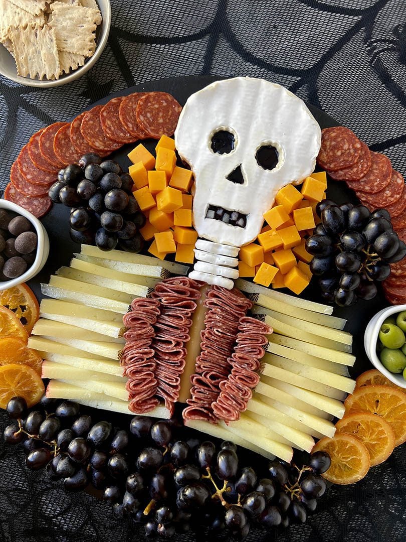Skeleton Charcuterie Board