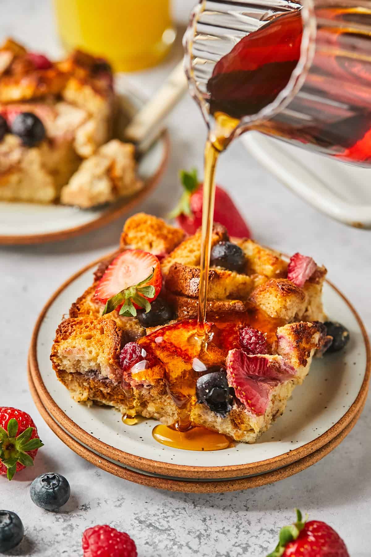 The BEST Protein French Toast Casserole Recipe