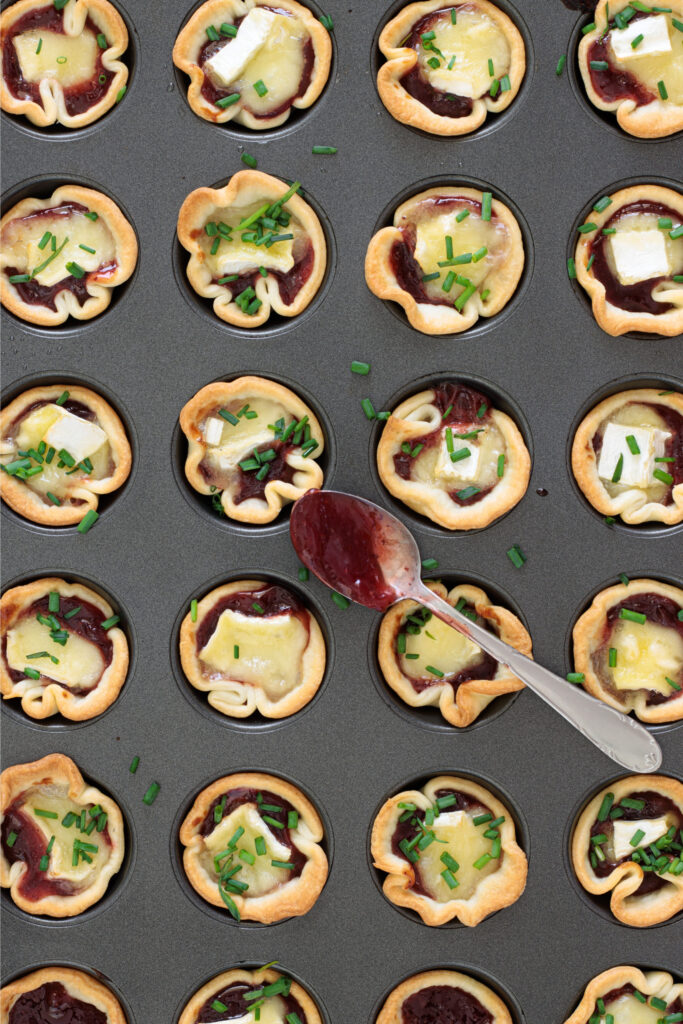 3-Ingredient Mini Cranberry Brie Bites Step 5