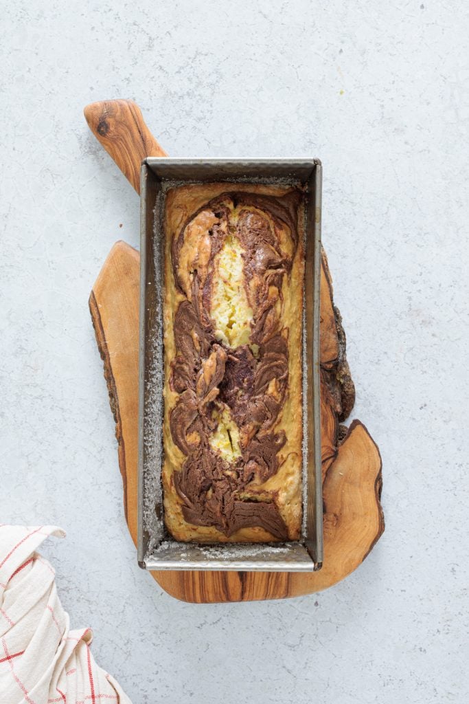 Halloween Pumpkin Chocolate Loaf Cake (11)