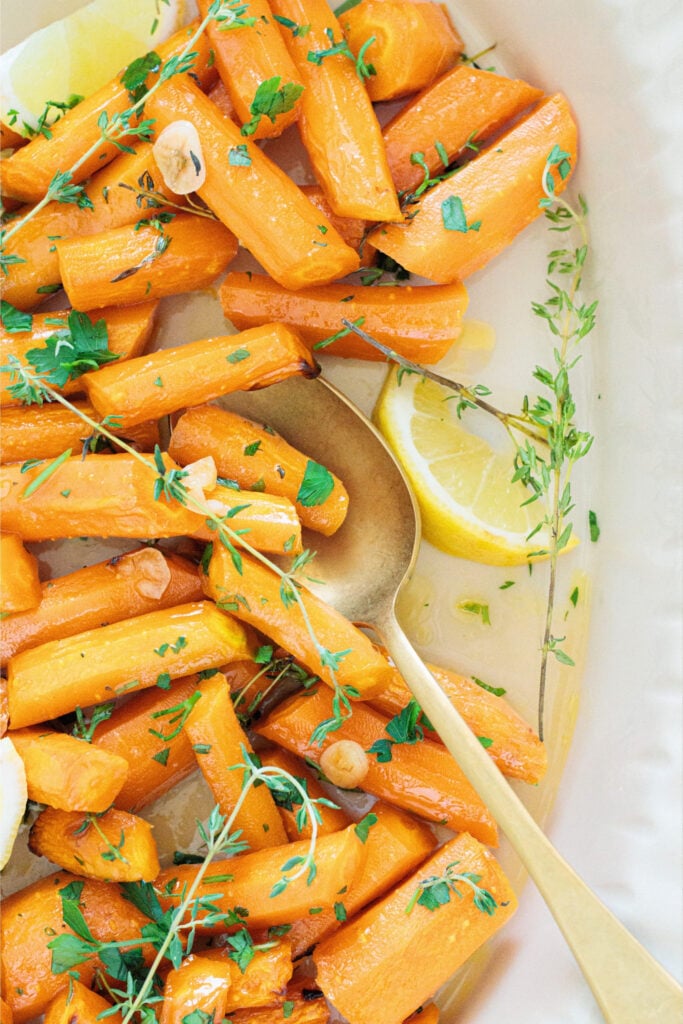 Honey Maple Roasted Carrots Final