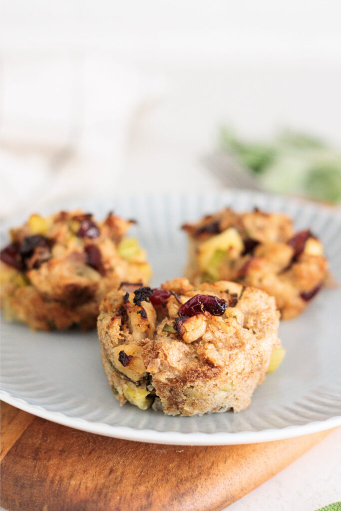 Sausage Apple Stuffing Muffins