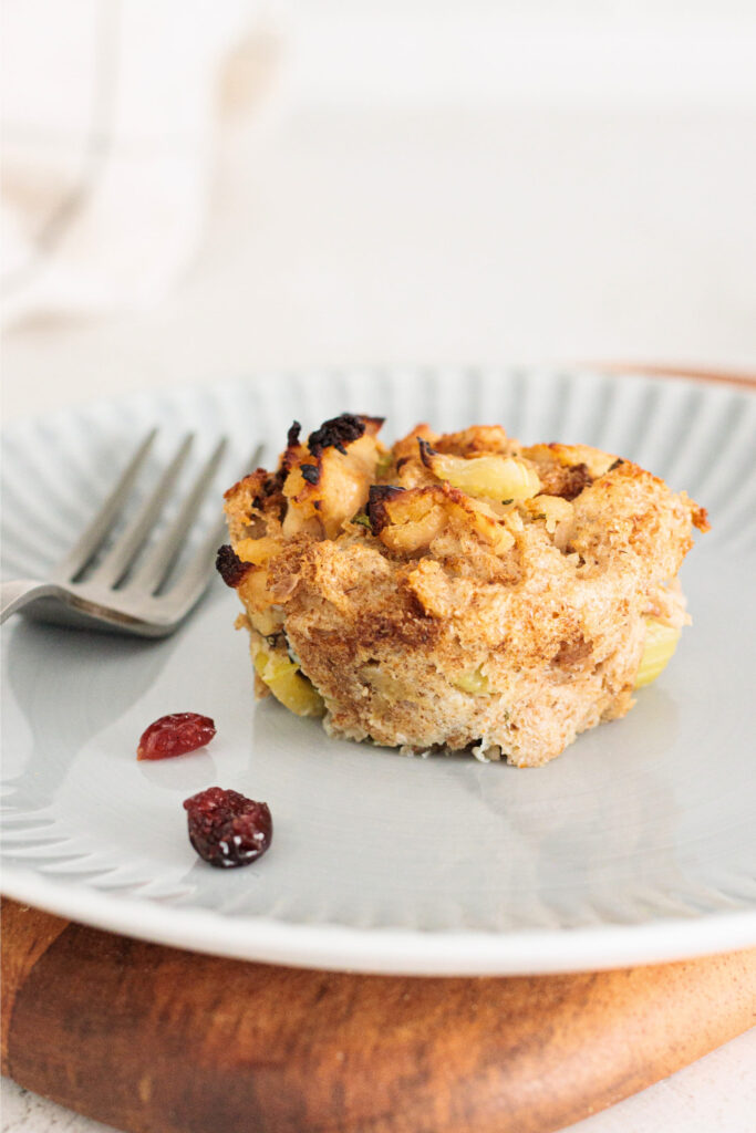 Sausage Apple Stuffing Muffins