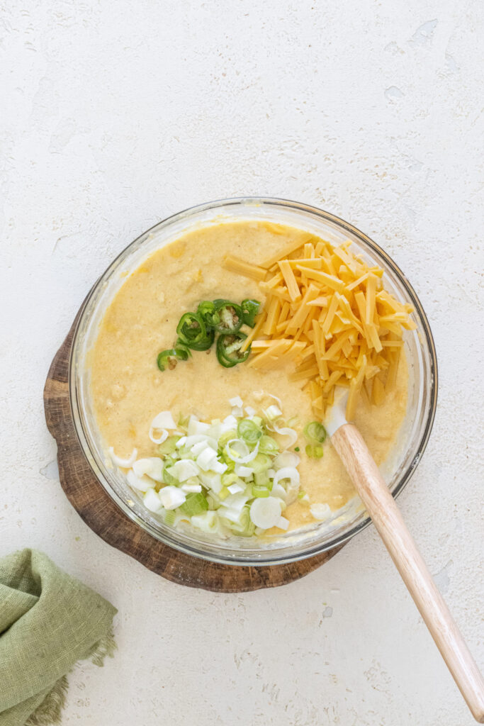 Creamy Jalapeno Corn Casserole