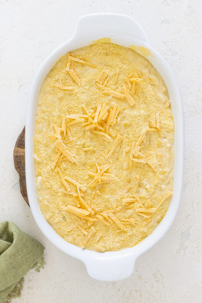 Creamy Jalapeno Corn Casserole