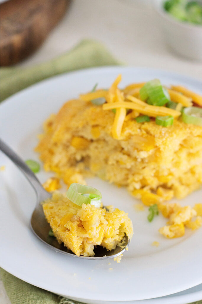 Creamy Jalapeno Corn Casserole