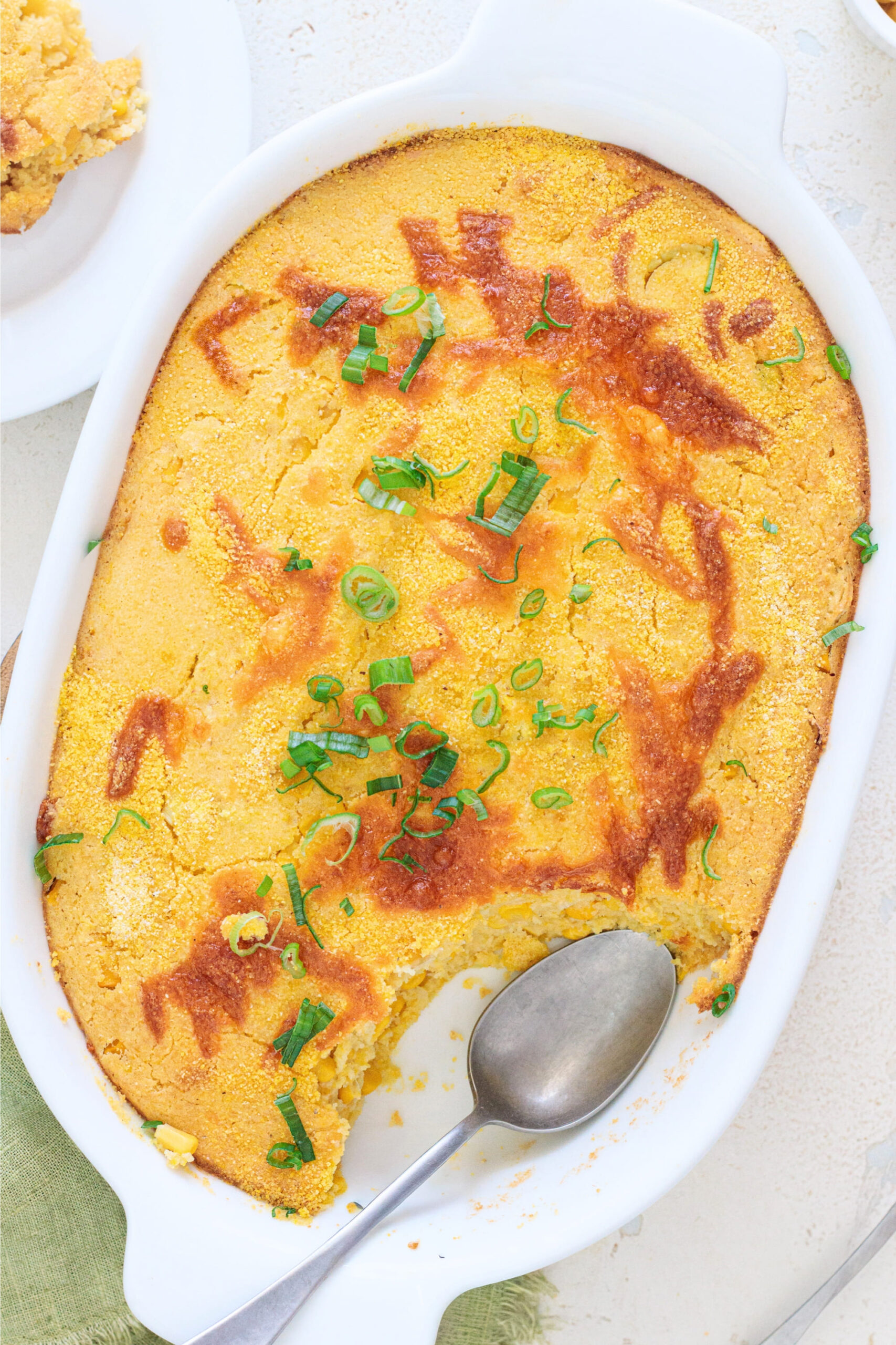 Creamy Jalapeno Corn Casserole