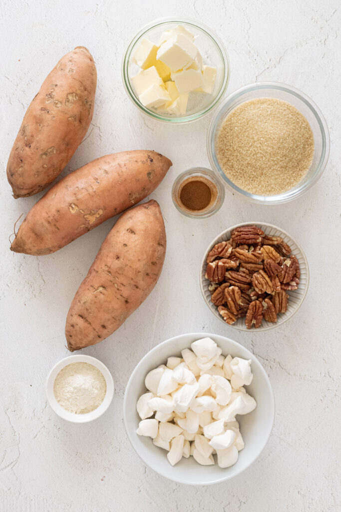 Sweet Potato Casserole with Marshmallows