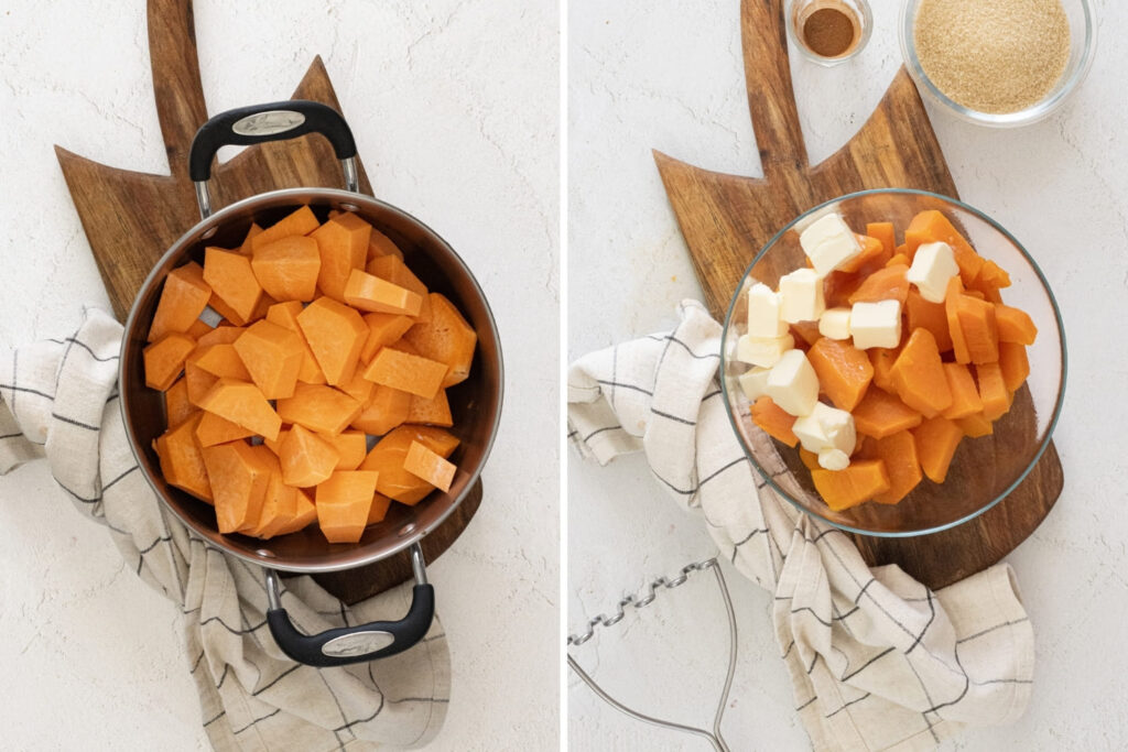 Sweet Potato Casserole with Marshmallows