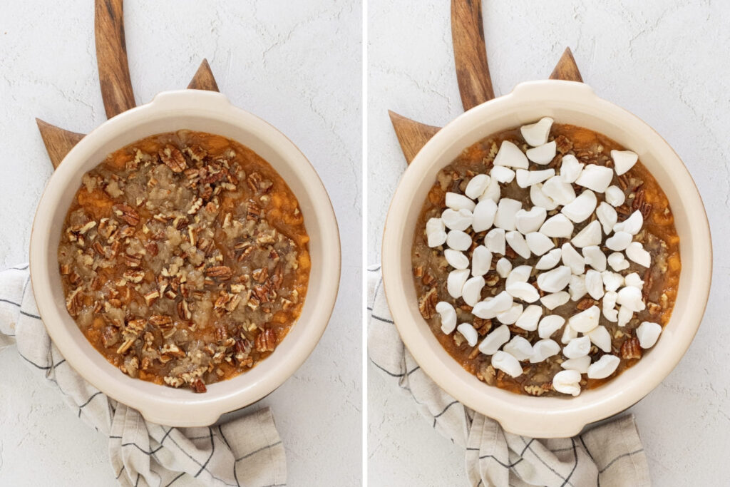 Sweet Potato Casserole with Marshmallows