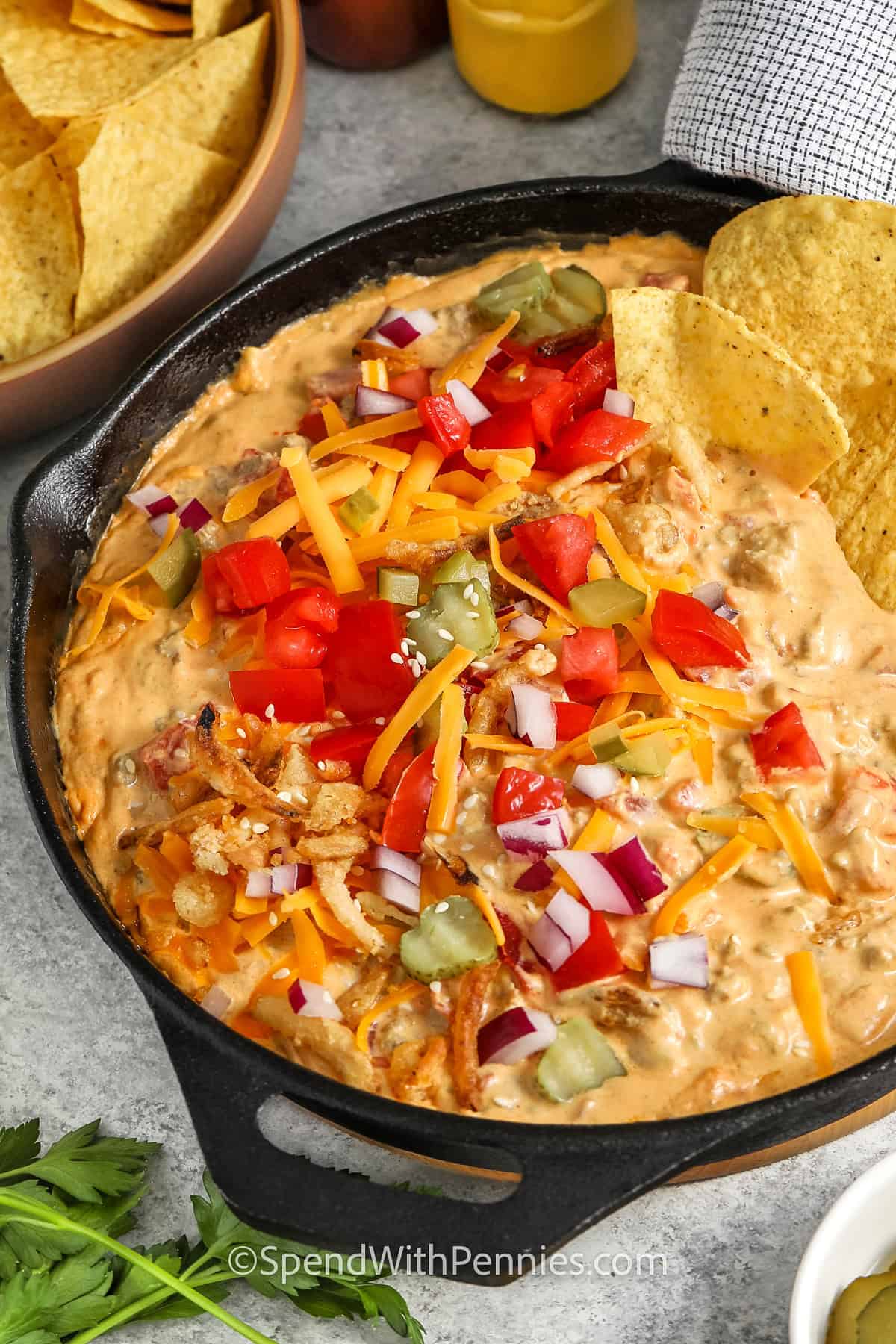 Cheeseburger Dip