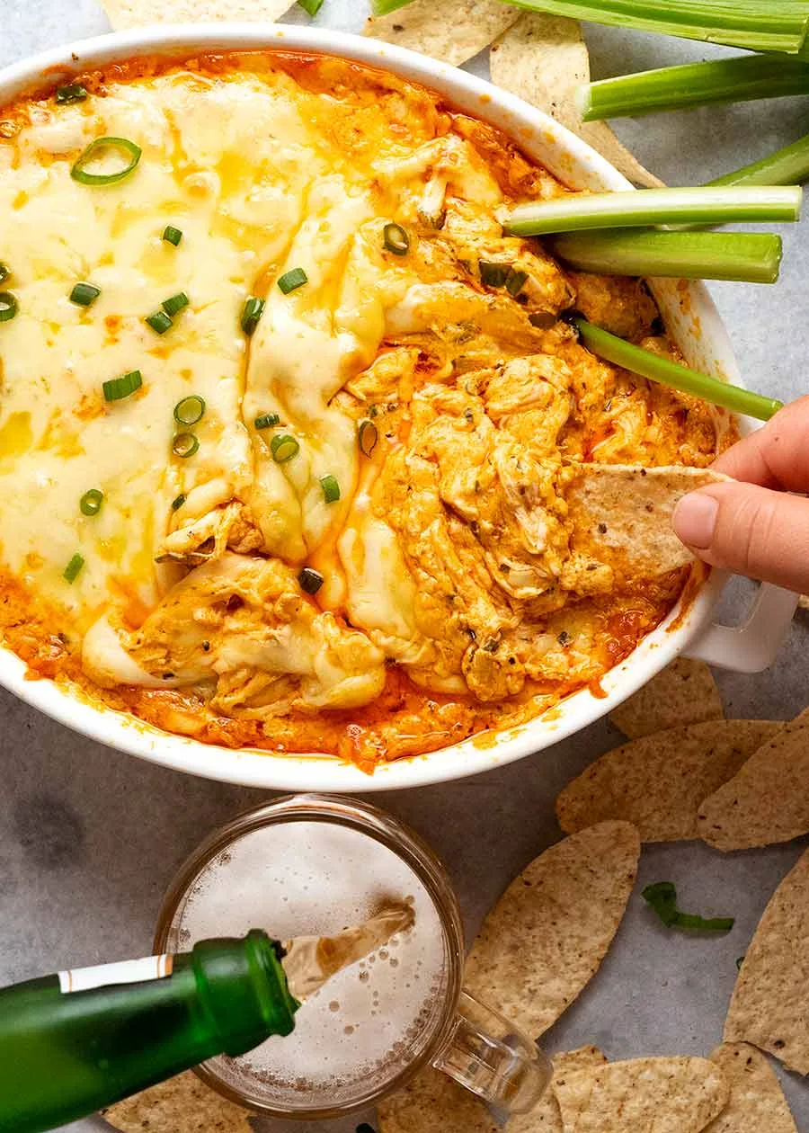 Hot Buffalo Chicken Dip