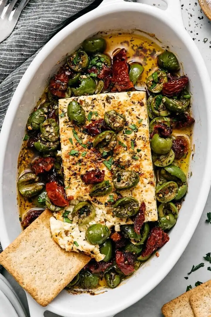 Mediterranean Baked Feta