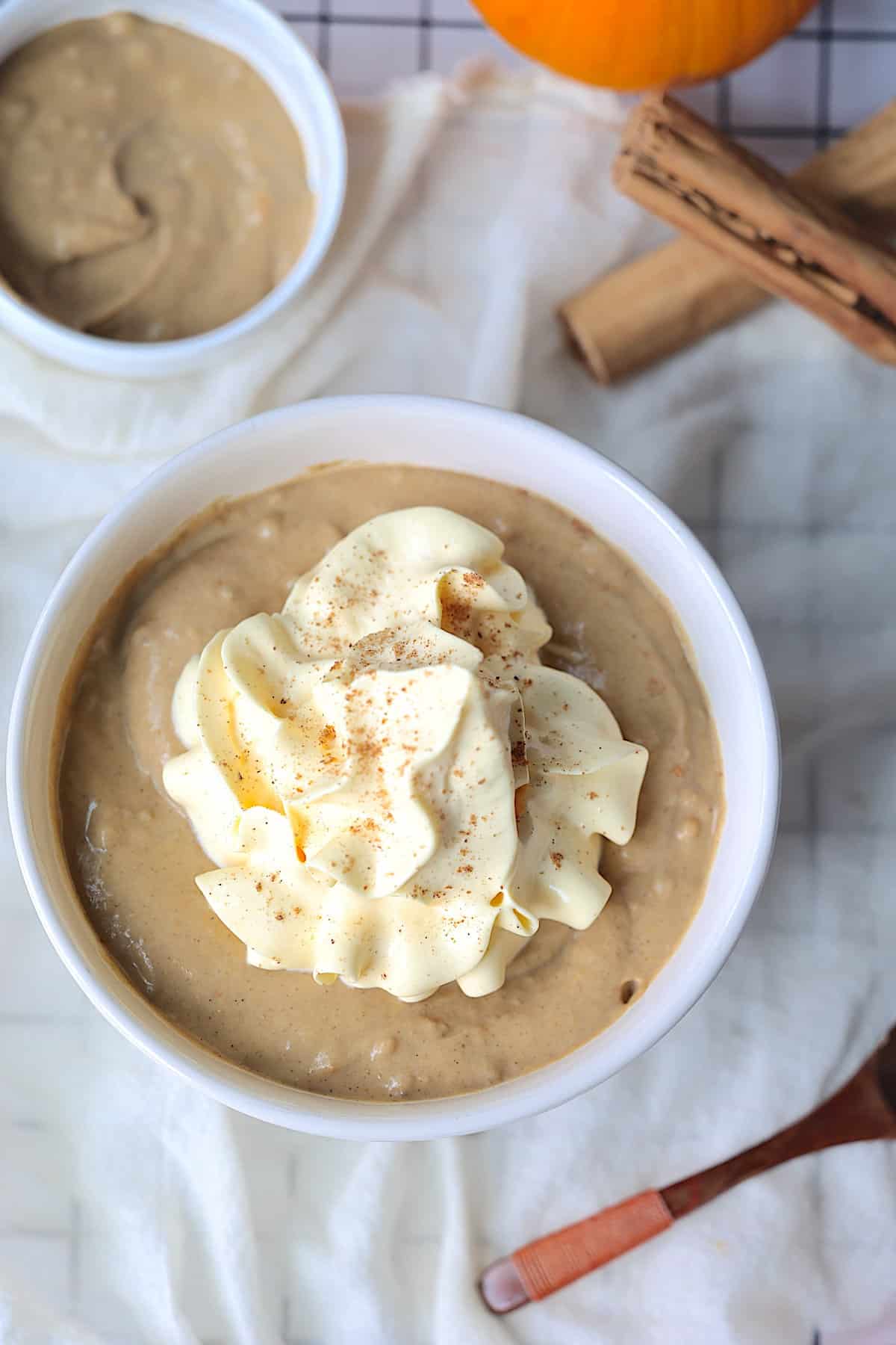 Vegan Pumpkin Pudding