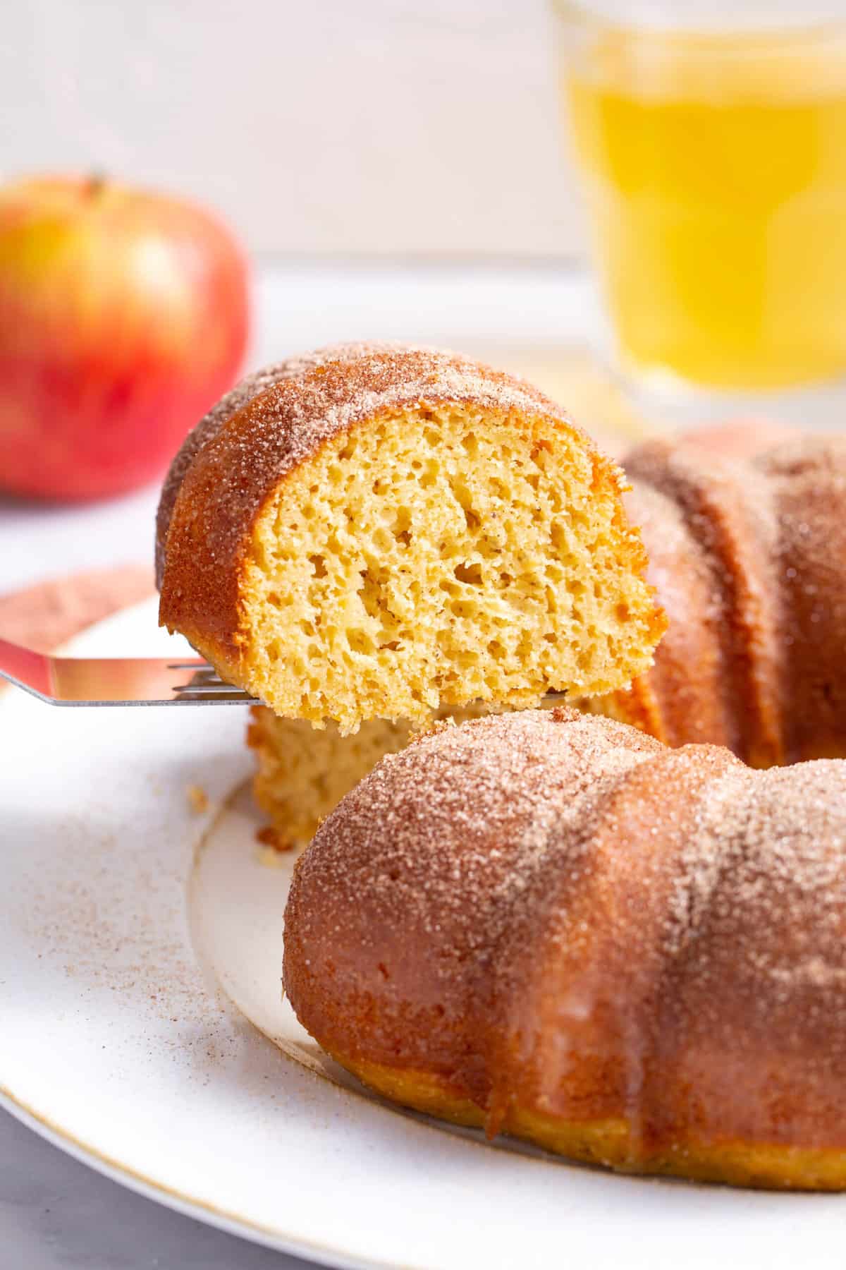Apple Cider Donut Cake