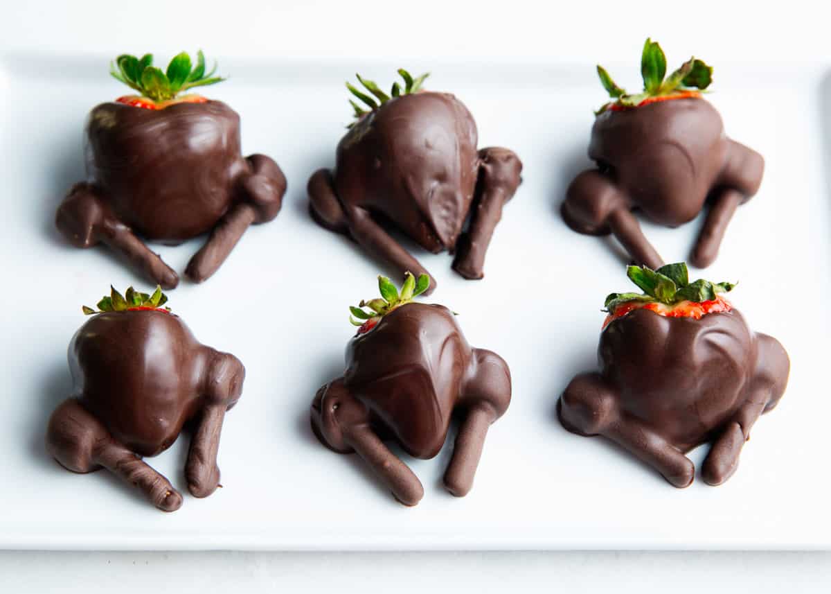 Chocolate Covered Strawberry Turkeys