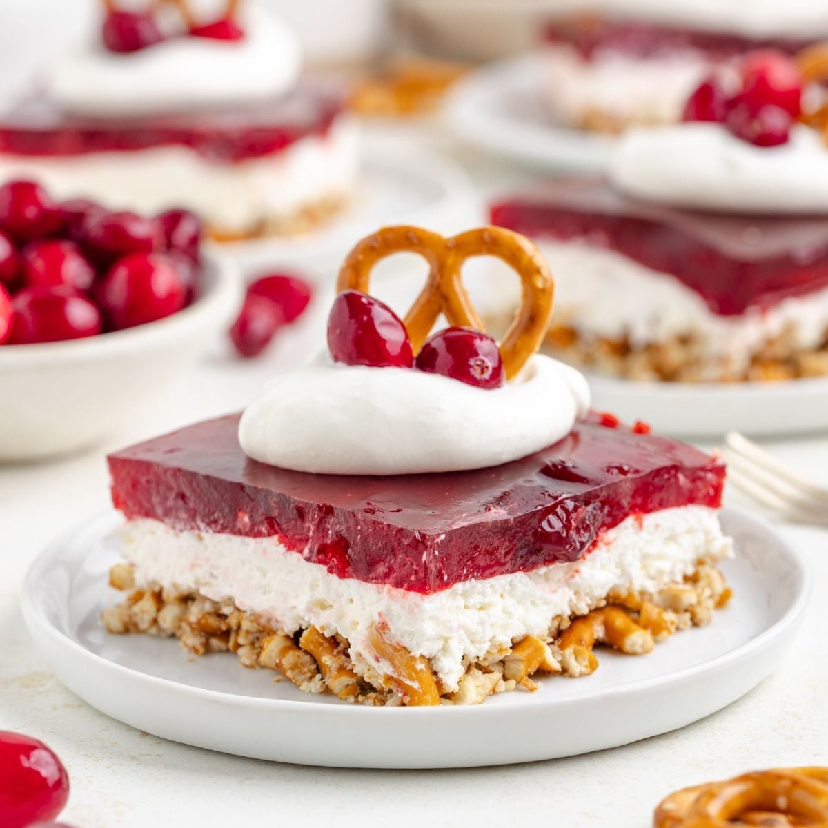 Cranberry Pretzel Salad