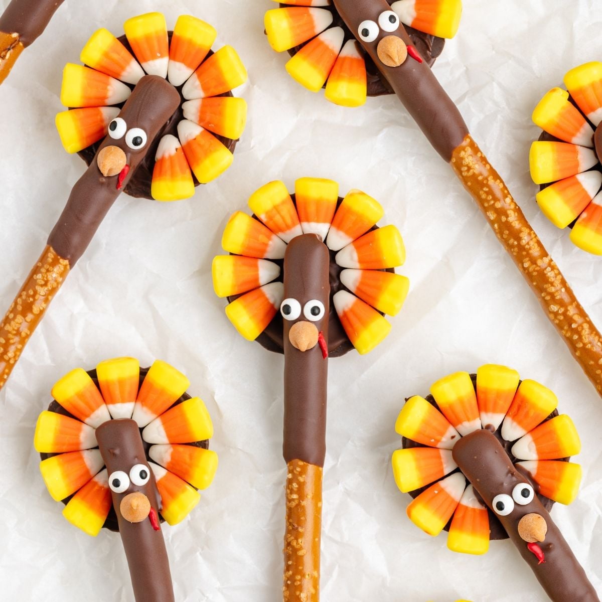 Turkey Pretzel Rods