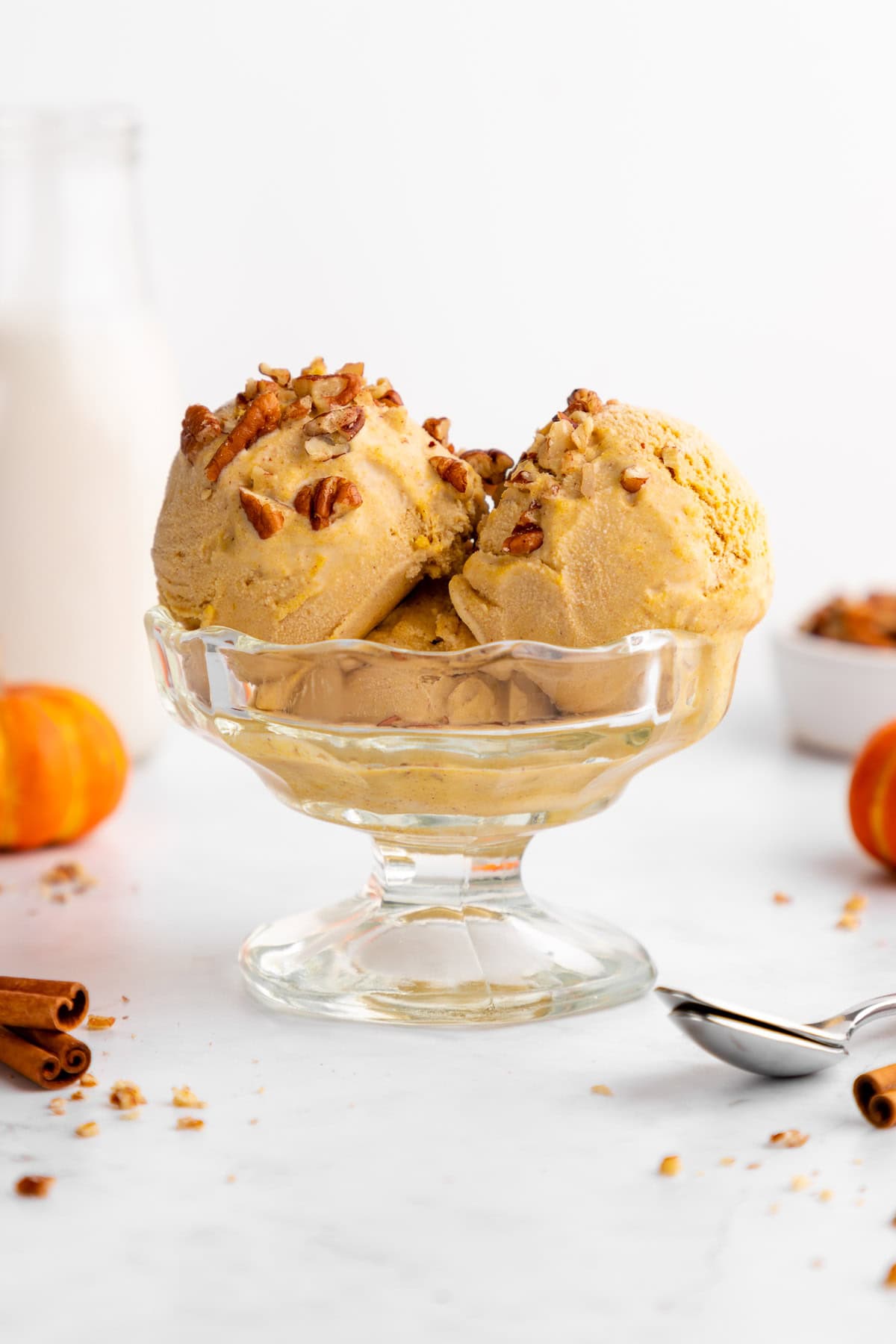 Vegan Pumpkin Ice Cream