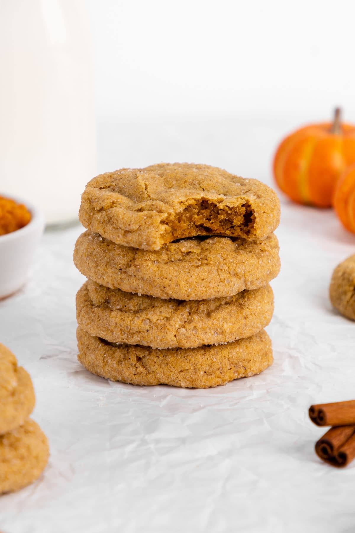 Vegan Pumpkin Spice Cookies